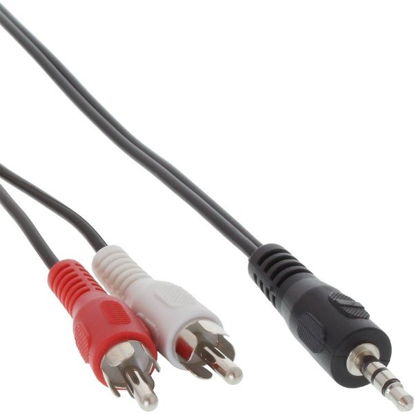 InLine 89944 0.5 m 3.5 mm BLACK AUDIO CABLE