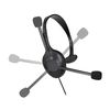 Audio-Technica ATH-101USB Single-Ear USB Headset,Black