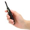 Electric Heated Eyelash Curler Portable Long Lasting Lash Curler for Women Natural Eyelash Curling Tool Battery Powered(Black)