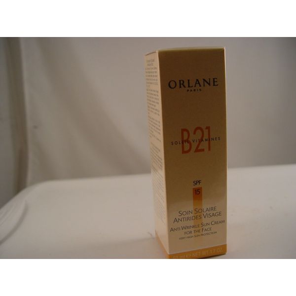 Orlane B21 Soleil Vitamines Anti-Wrinkle Sun Cream for face 1.7oz NEW SEALED(W30