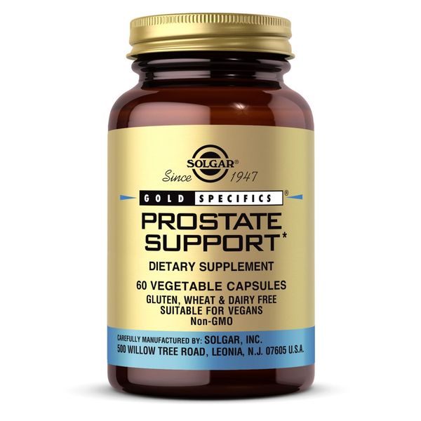 Solgar Prostate Support* 60 Vegetable Capsules, For Men's Health