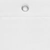 Ultimate Shield Waterproof Fabric Shower Liner, White