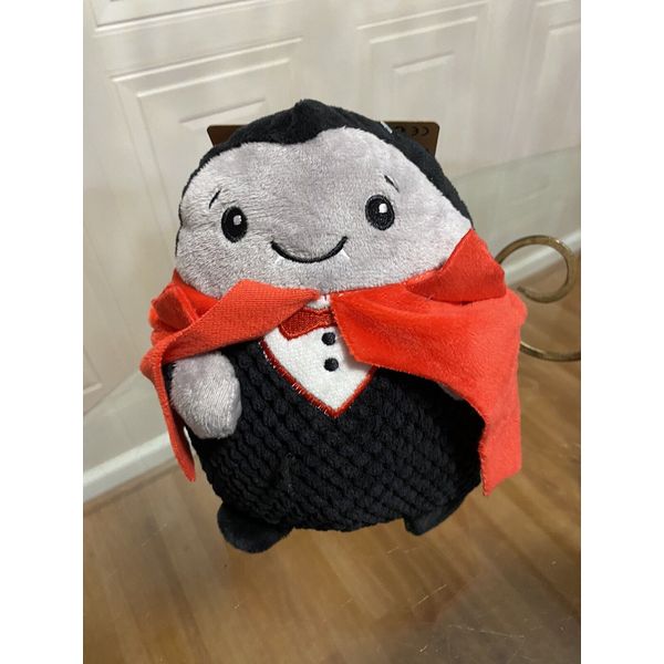 Giftable 9”  Plush Pet Toy 🧛 Dracula with Squeaker Dog Chew Toy