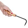 Sturdy Iron And Beech Bonsai Root Hook with Comfortable Wooden Handle Gardening Tools