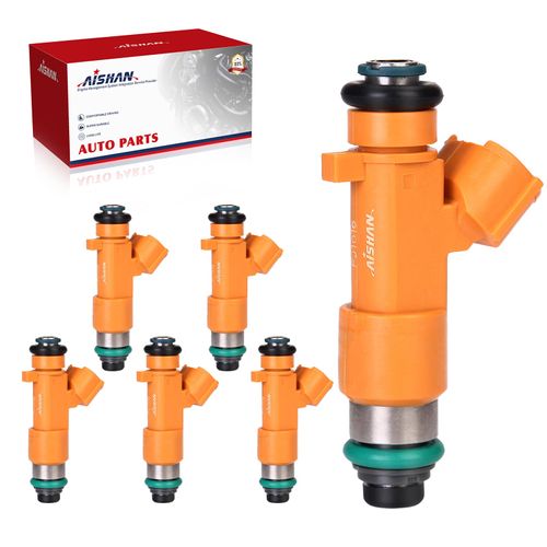 AISHAN 6PCS Fuel Injectors 12 Holes Compatible with Nissan 370Z 2009-2017, for Infiniti EX37 FX37 2013, Q50 Q60 2014 2015, Q70 2014-2016, QX70 2014-2017, M37 2011-2013 V6 3.7L Replace 16600EY00A