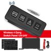 4 Gang Wireless Switch Panel Circuit Control Box 12VFor Dodge Ram 1500 2500 3500