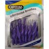 Stoddard 25 Icon Interdental Brushes Value Pack All with Extendable Handles Floss Toothpick Plaque Tartar Removal Oral Hygiene Dental Brush 1.1 mm Purple