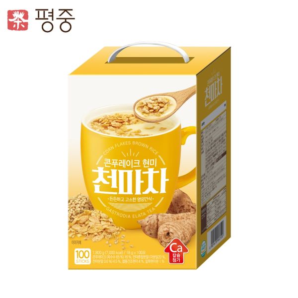 Damteo Pyeongjung Corn Flakes Brown Rice Cheonmacha 100 Pieces Meal Replacement