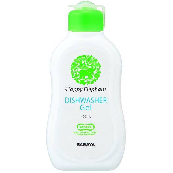 Happy Elephant Dishwasher Gel Detergent, 13.5 fl oz (400 ml)