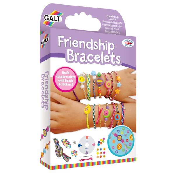 Galt Toys, Friendship Bracelets, Craft Kit for Kids, Ages 7 Years Plus