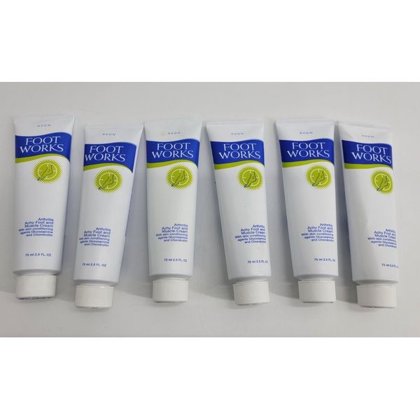 (Lot Of 6) Arthritis Achy Foot & Muscle Cream W/ Skin Conditioning Footworks ***