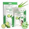 Cucumber & Aloe Moisturizing Face Mask - Dermatologist Tested, Soothes Irritated