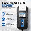 BT300P Battery Tester Compatible with Multiple Battery Types One-Button Printing