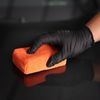 SPTA 1Pc Microfiber Applicator Car Wash Sponge Pad for Effortless Wax Sealant