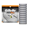 Gillette AltraPlus, 10 Count (Pack of 1), Black