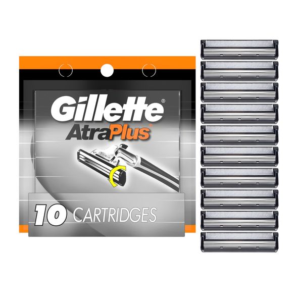 Gillette AltraPlus, 10 Count (Pack of 1), Black