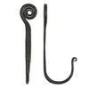 Ib Laursen Black Iron Single Hook Witch Circle Pattern Handmade