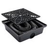 Vinyl Catch Basin Downspout Stealth Drain 12In Extension Kit Low Profile Design