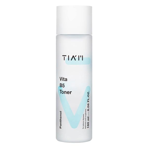 TIAM My Signature Vita B5 Toner | Face Moisturiser for Dry Oily Sensitive Skin | Hydrating Toner for Face w/Vitamin B5 and Betaine | Korean Skincare Panthenol Toner Face Care (Pack of 1, 6.08 Fl oz.)