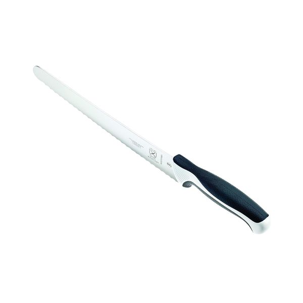 Mercer Culinary - M23210WBH Mercer Culinary Millennia 10-Inch Wide Wavy Edge Bread Knife, White