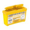 Sharpsguard Bin, 1 Litre, Yellow, Pack of 2