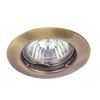A2167N Downlight 1 x Bulb/Halogen/Round, Bronze, Metall