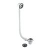 McAlpine FBW2P SS Grating Bath Combined Waste and Overflow Connector, White