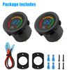 2x Waterproof Car Battery Meter Voltmeter LED Digital Display Voltage Gauge 12V