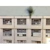 HO Scale Industrial #3 Building Flat / Front 3D Background w/ LED, Factory