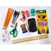 School Supply Ready-To-Use Essential Starter Kit Bundle-Pen, Folder, Sanitizer +