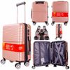 Easy - Jet Approved Suitcase 45x36x20 (Rose Gold)
