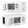 DEWENWILS 2 Pack Light Timer, Digital Programmable Plug-in Lamp Timer Switch