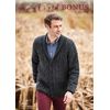 Hayfield Bonus Aran Knitting Pattern - 10079 Cardigan