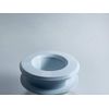 2" ID Wall Eye Cable Pass Through Port - 3/4" - 1" Thickness Range (Gray)