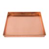 Achla Designs Square Tray, 10", Copper