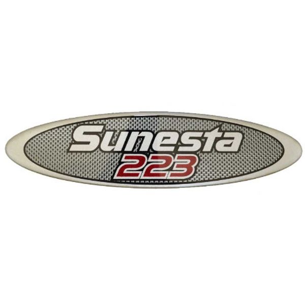 Chaparral Boat Raised Decal U17536-01 | 223 Sunesta Silver Vinyl
