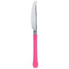 Classic Choice Bright Pink Premium Knives, 20 Ct.