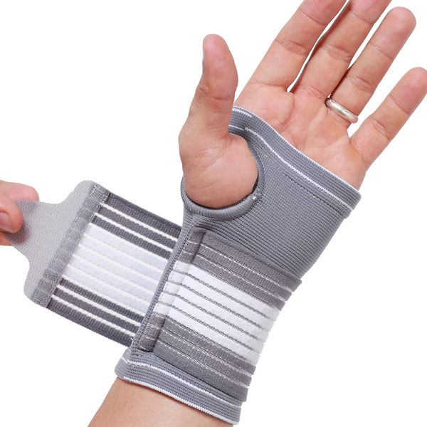 NeoTech Care Hand Palm Wrist Support (Gray, Size XL, 1 Unit)