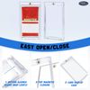 DEDC 10-PACK Booster Pack Protector One Touch Card Holder- UV Magnetic Booster Bundle Case Booster Pack Display Holder