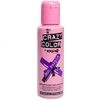 2 x Crazy Colour Semi Permanent Hair Dyes 100ml (Hot Purple)