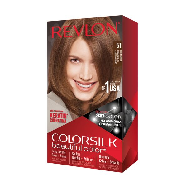 Revlon - Dye No Ammonia Colorsilk Revlon Light brown