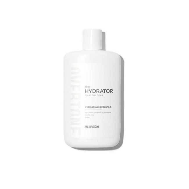 OVERTONE Haircare The Hydrator Moisturizing Shampoo - 8 oz Sulfate-Free Hair Cleanser for All Hair Types - Moisturize and Hydrate with Cruelty-Free Shampoo