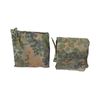 Mil-Tec Adult Ripstop Wet Weather Waterproof Multi-Use Rain Poncho with Hood - Use as Bivouac Sack, Shelter Tent - Flecktarn