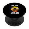 Bee Dad | Honey Bee Hive Honeycomb | Beekeeper PopSockets with Interchangeable PopGrip