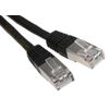 RS PRO Ethernet Cable Cat.6, 3 m, Black Patch Cable, A RJ45 S/FTP Connector, B RJ45, PVC