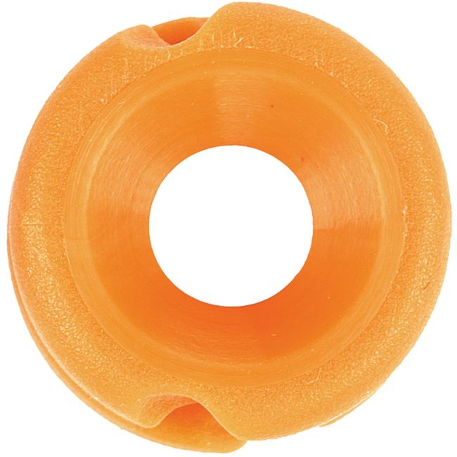 Pine Ridge Archery Feather Peep Sight, Made of Lightweight High-Impact Resin, 3/16" Aperture, Orange