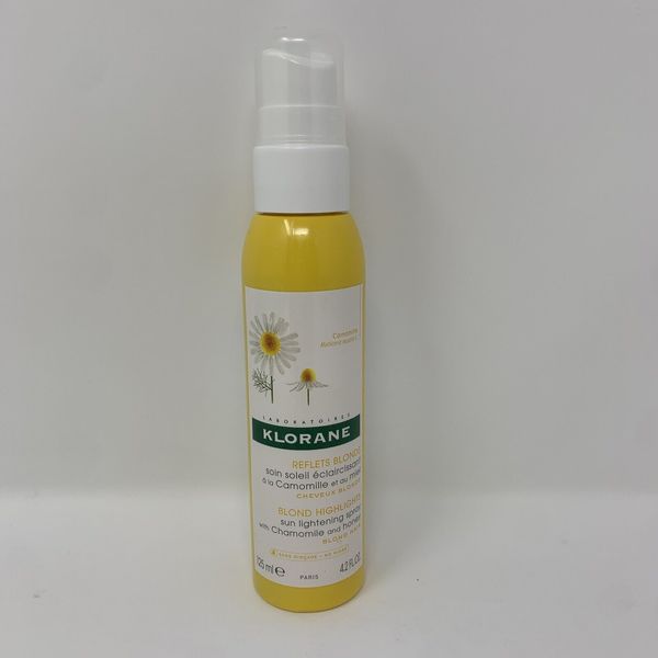 Klorane Sun Lightening Spray Chamomile Honey Natural Controlled Highlight 4.2 oz