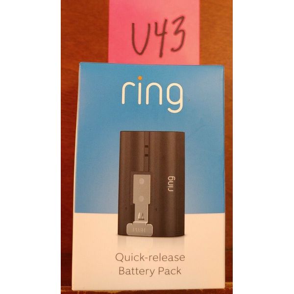 Ring Quick-Release Rechargeable Battery Pack for Ring Video Doorbell 2 Systems