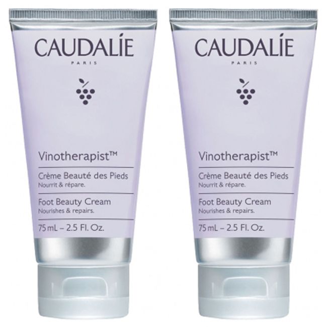 [2022 New Series] CAUDALIE Vinotherapist Foot Cream 75ml 2 bottles set New release Overseas mail order