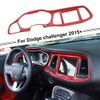 Gear Shift Trim +Dashboard Panel Air Outlet Vent Cover For Dodge Challenger 15+